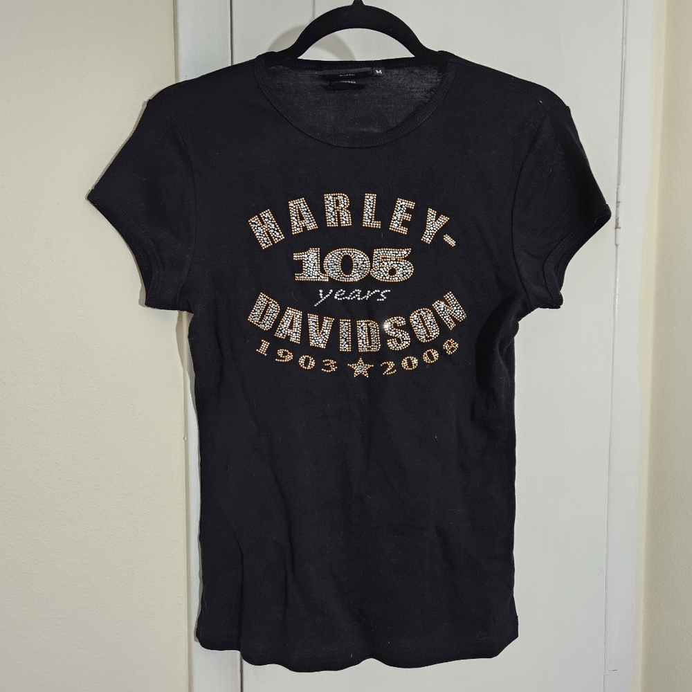 Harley-Davidson Black Graphic T-Shirt